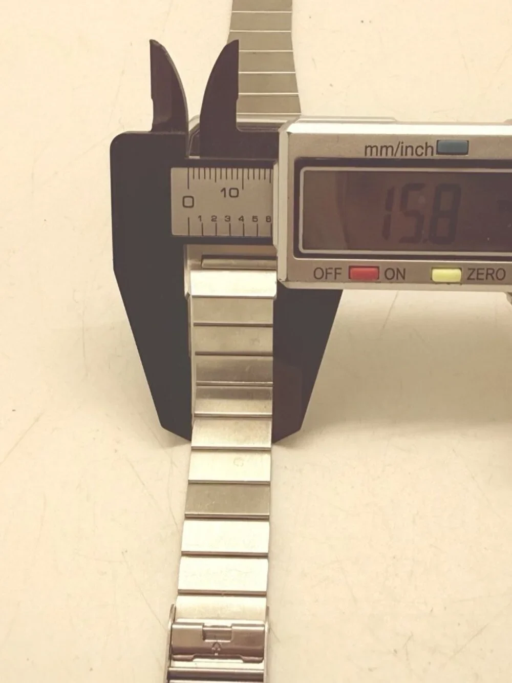CASIO Illuminator Digital Watch B650W 3454 Stainless Steel Water Resistant 50M